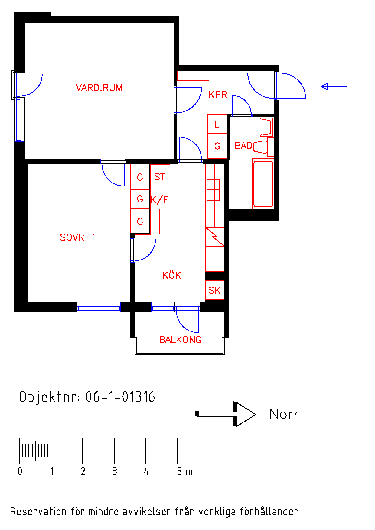 Planritning Havstenavägen 10