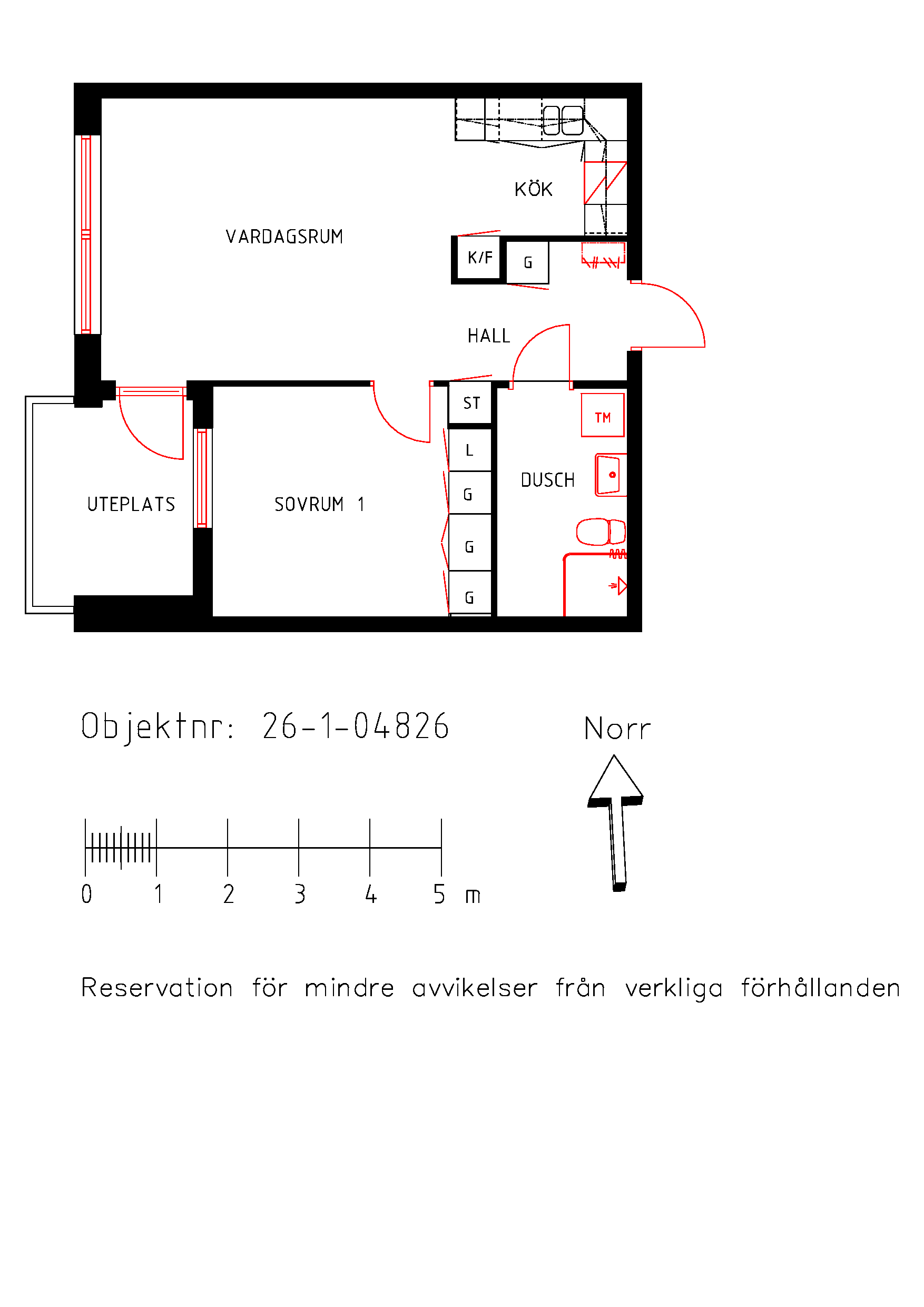 Planritning Torggatan 22C