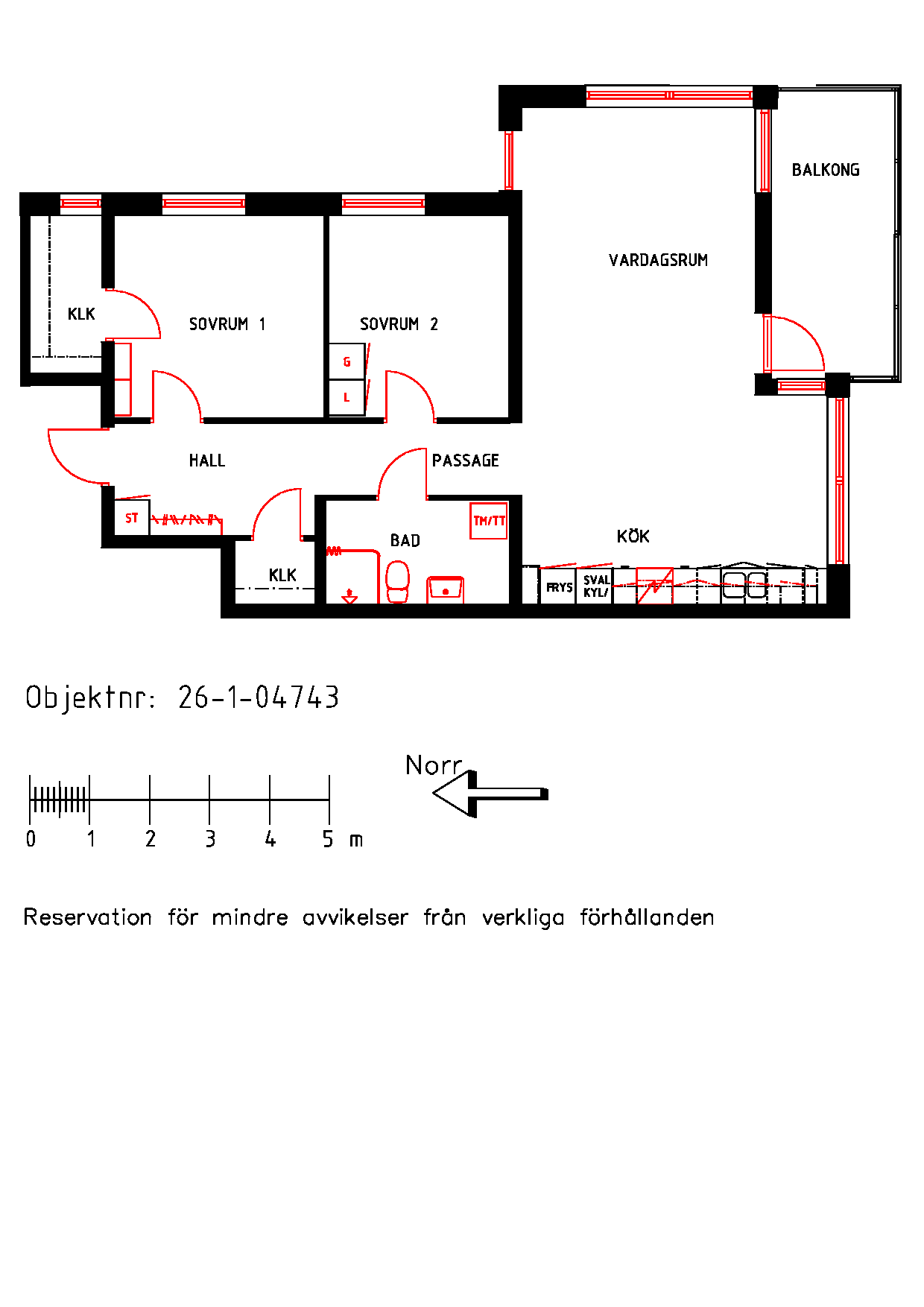 Planritning Torggatan 28A