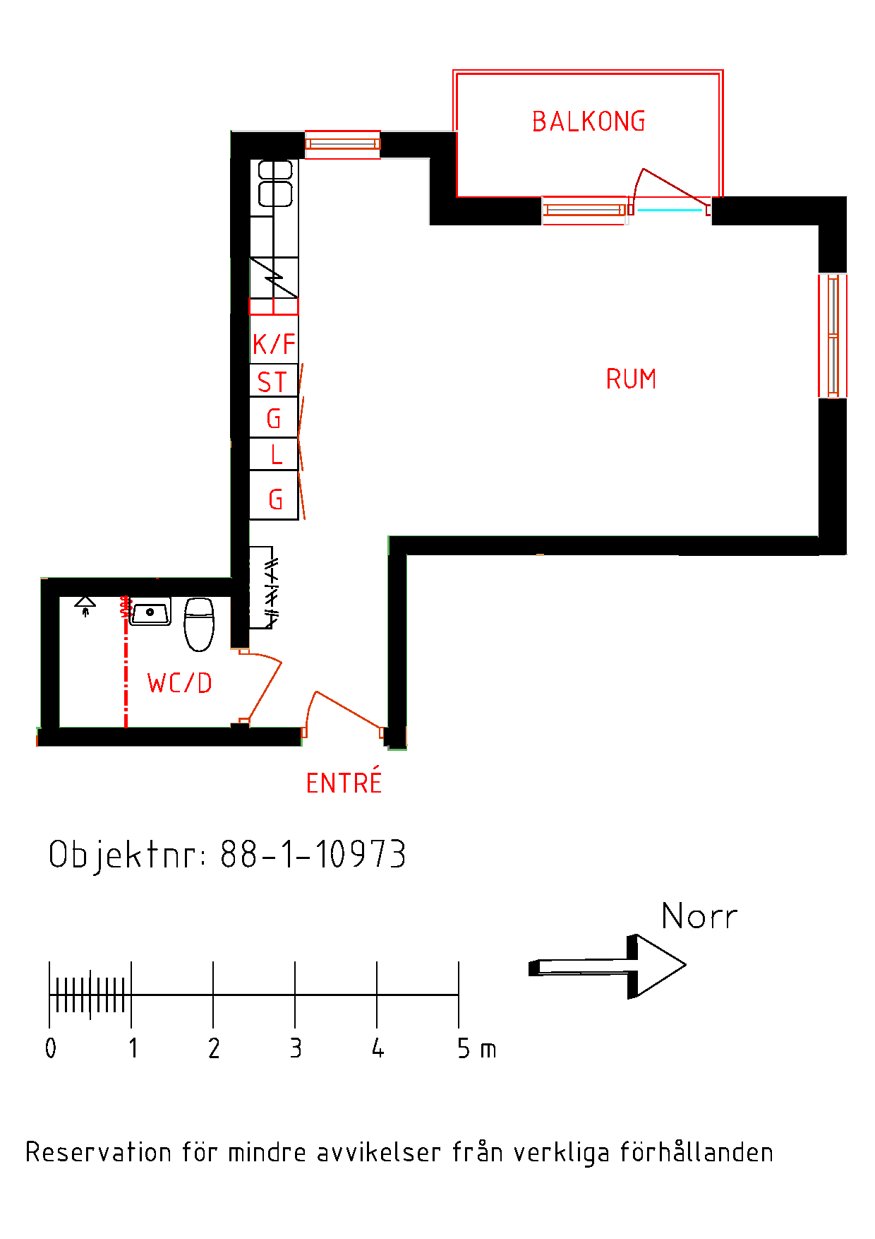 Floor Plan for Kurortsvägen 16