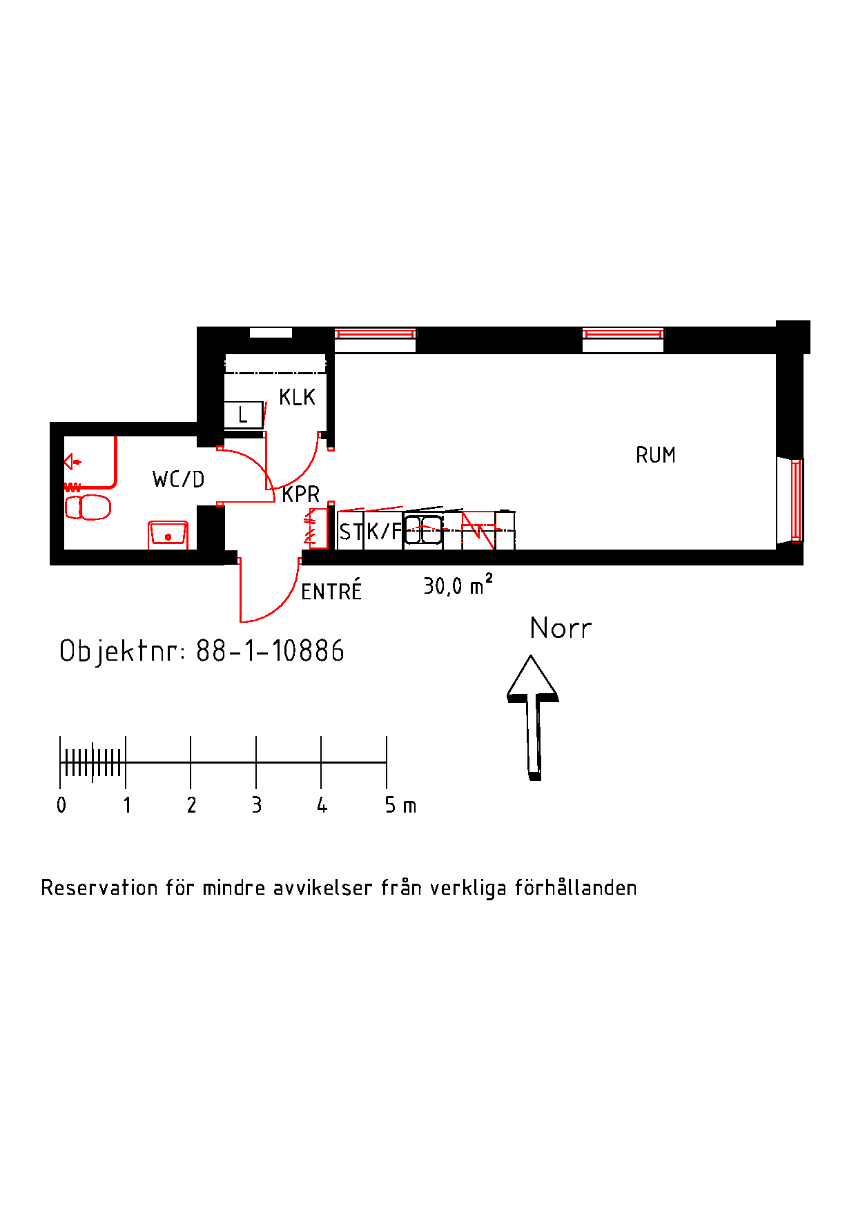 Planritning Torggatan 26