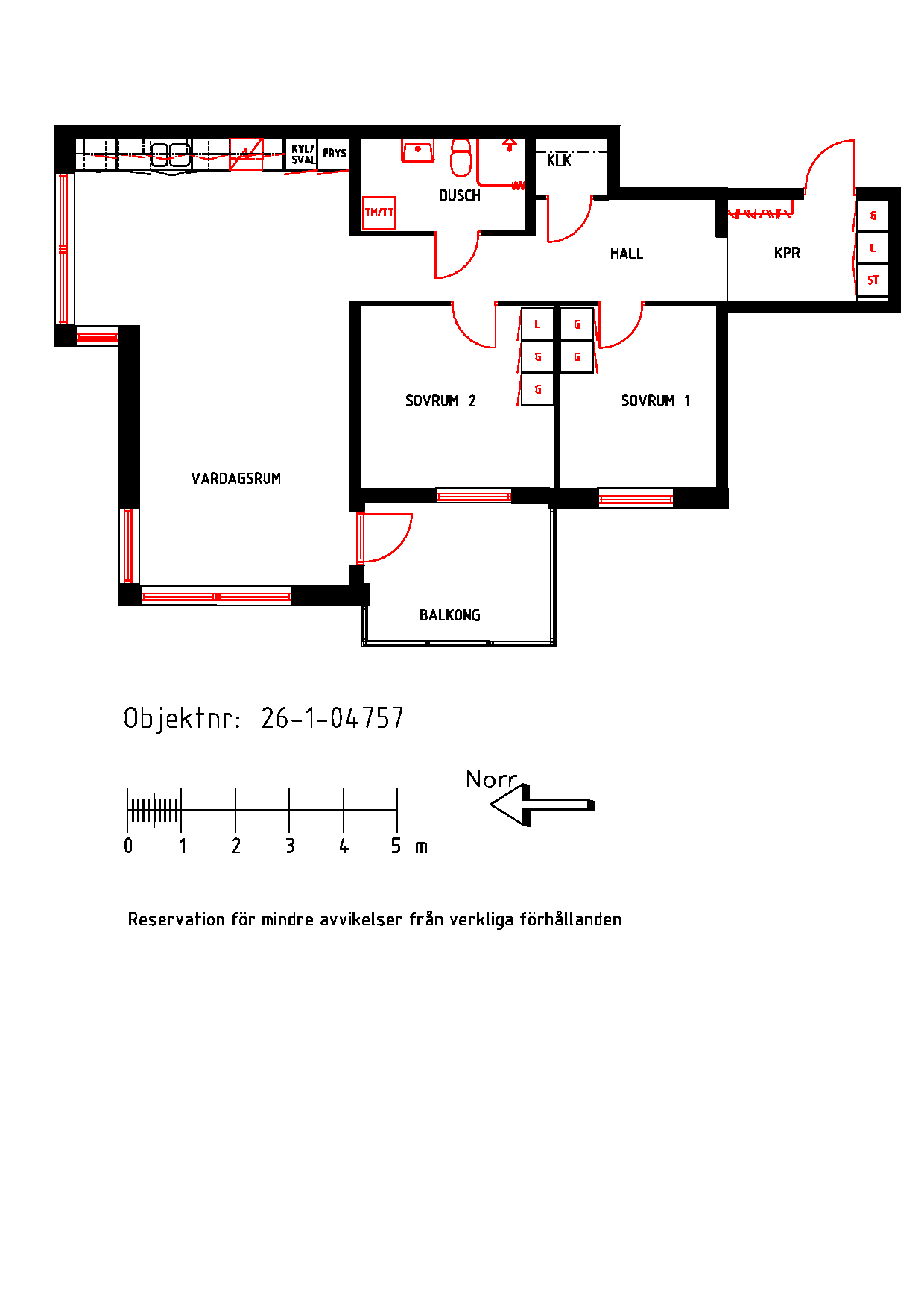 Planritning Torggatan 28B