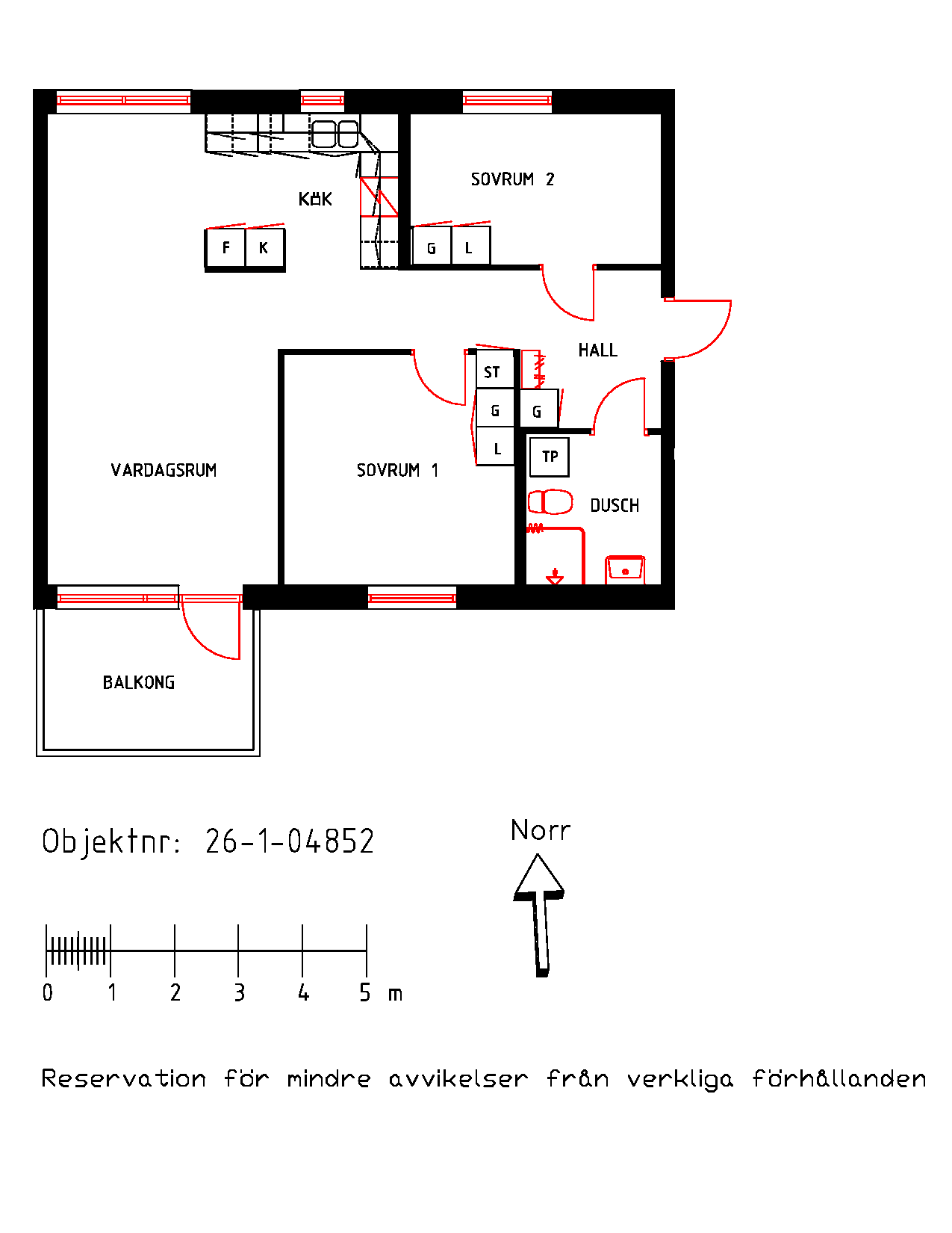 Planritning Torggatan 22C