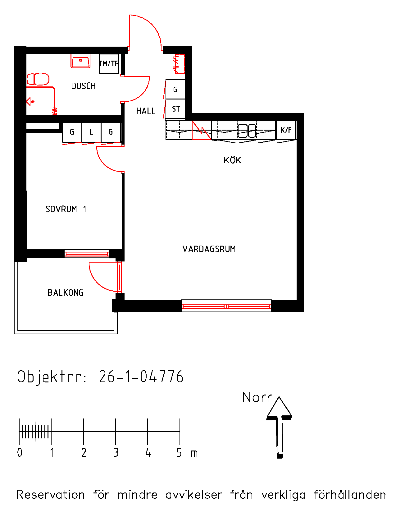 Planritning Torggatan 22A