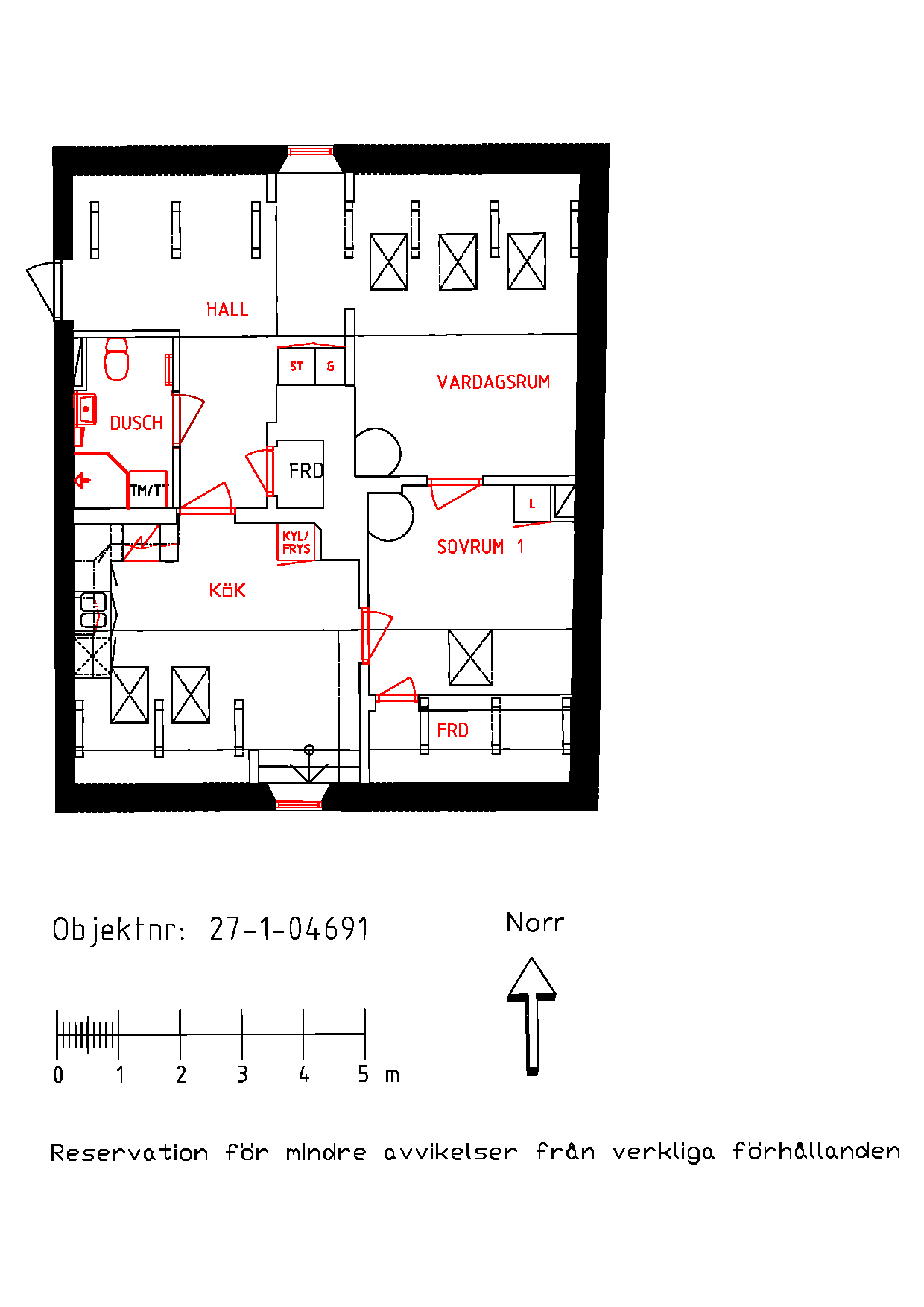 Planritning Torggatan 10A