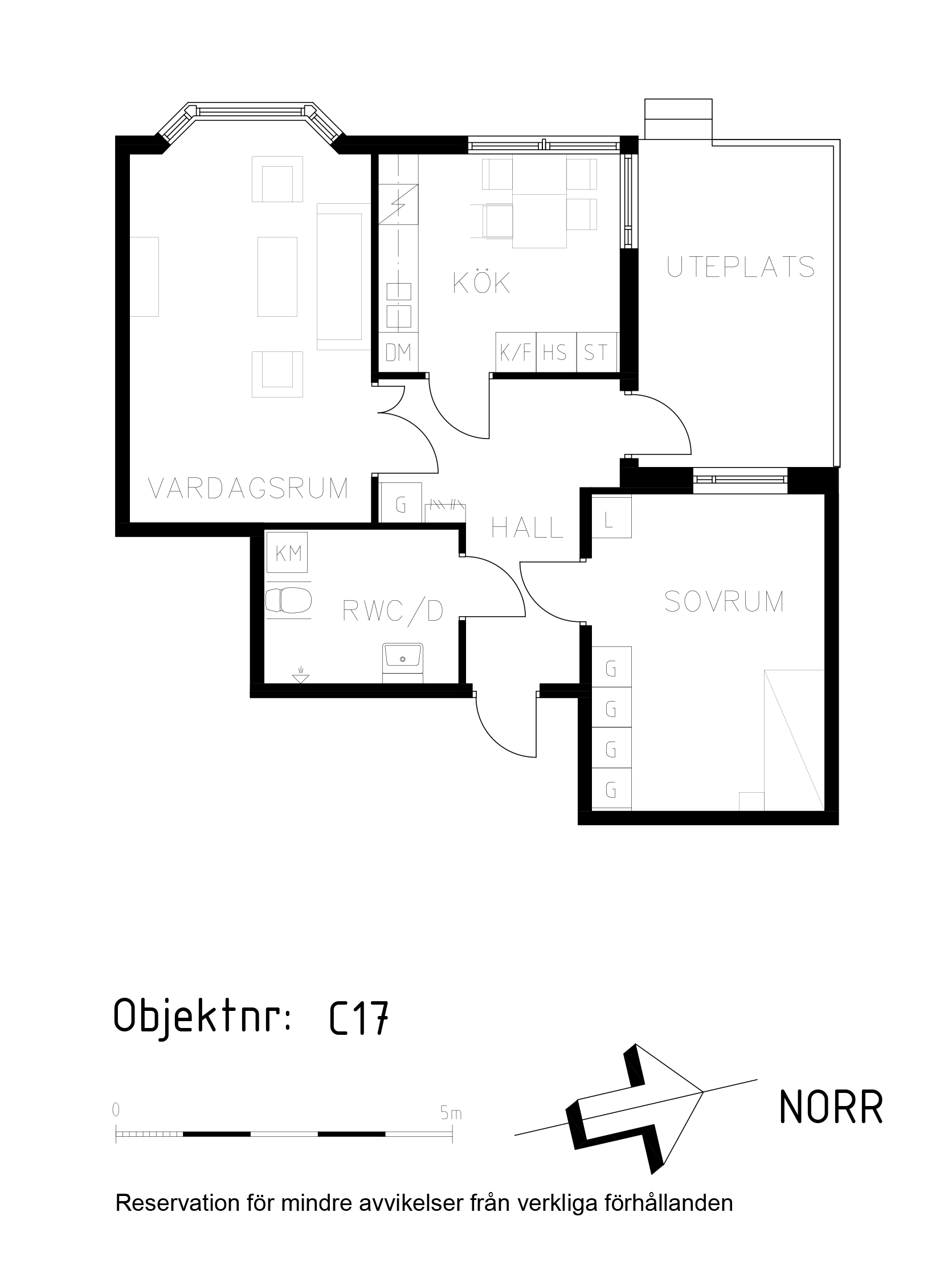Planritning Skövdevägen 1