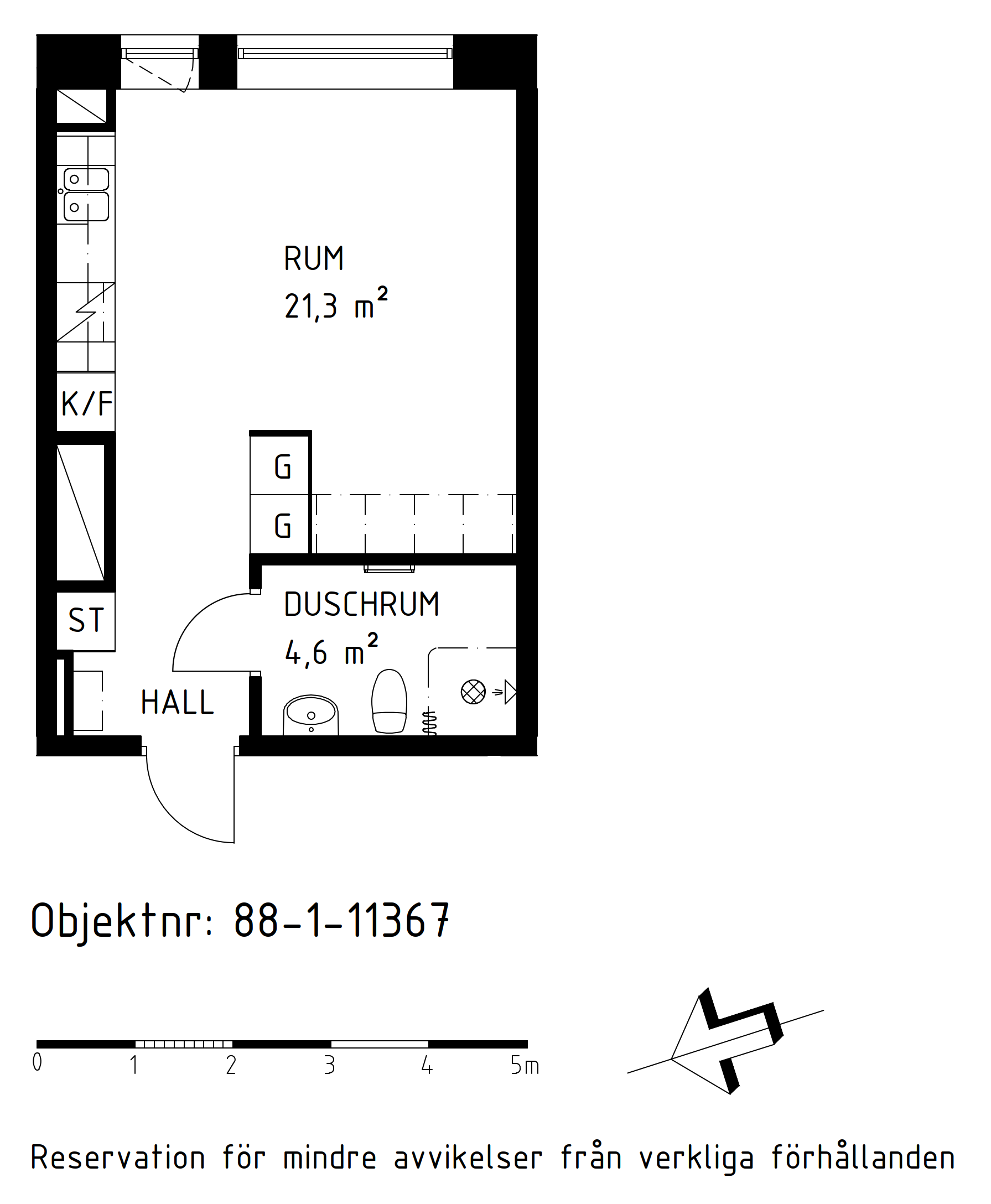 Planritning Kurortsvägen 10