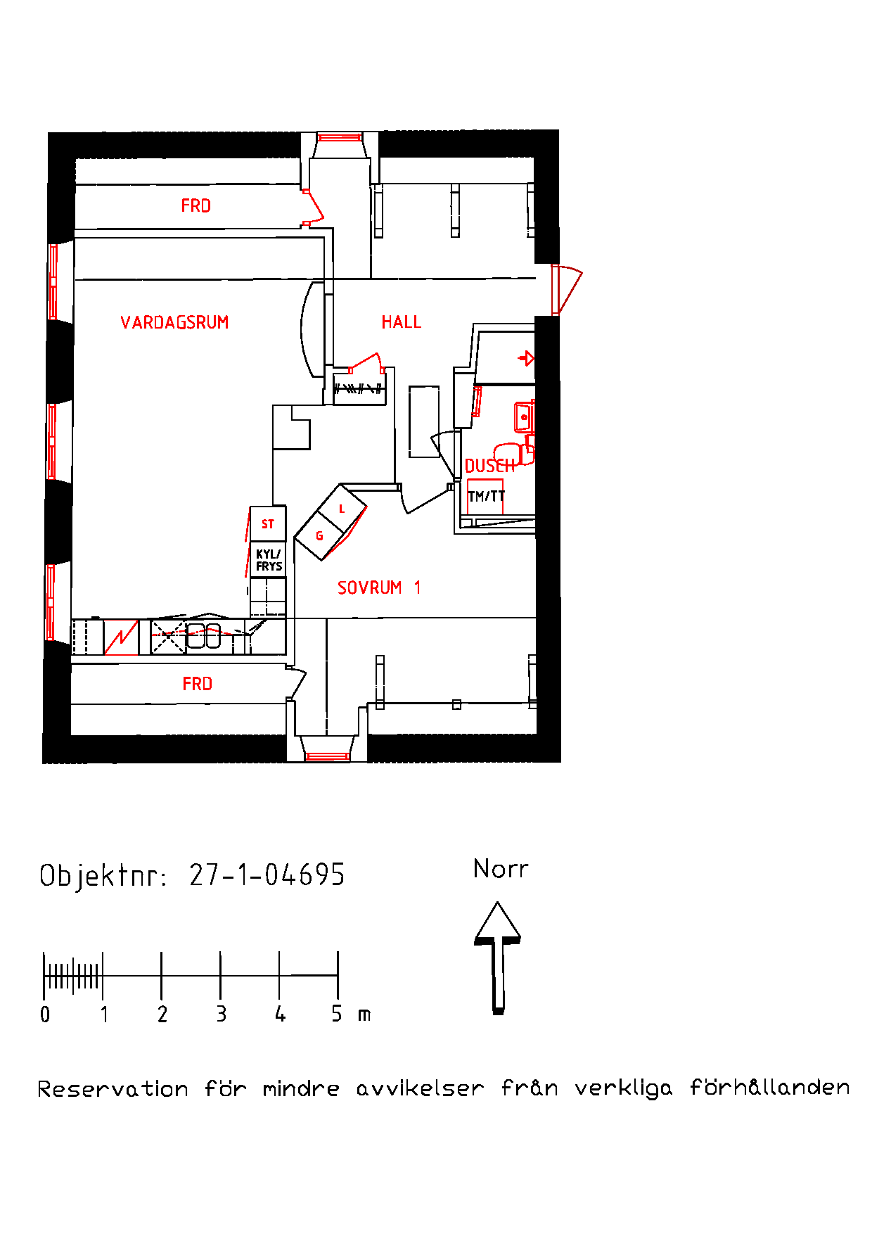 Planritning Torggatan 10B