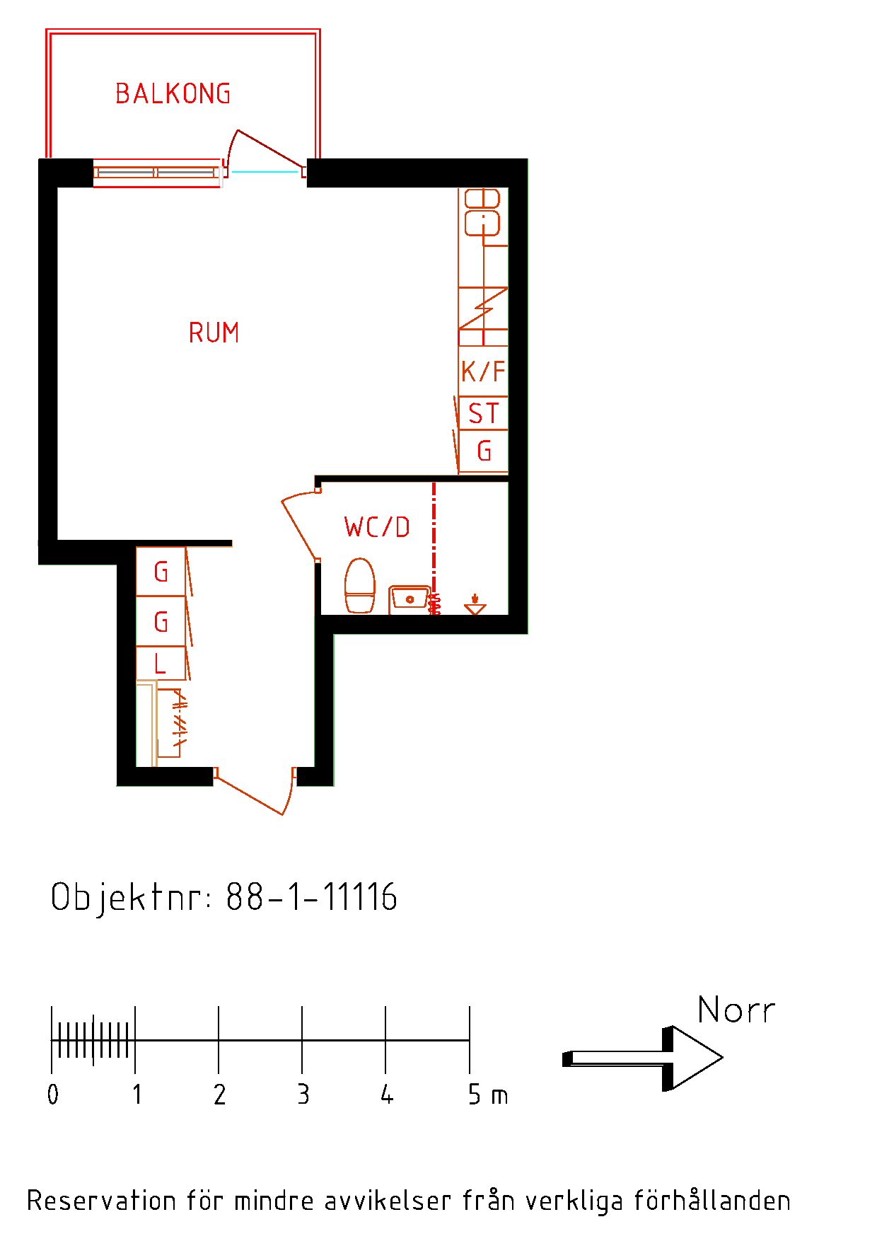 Planritning Kurortsvägen 12